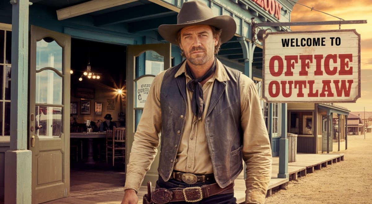 Welcome To Office Outlaw.JPG